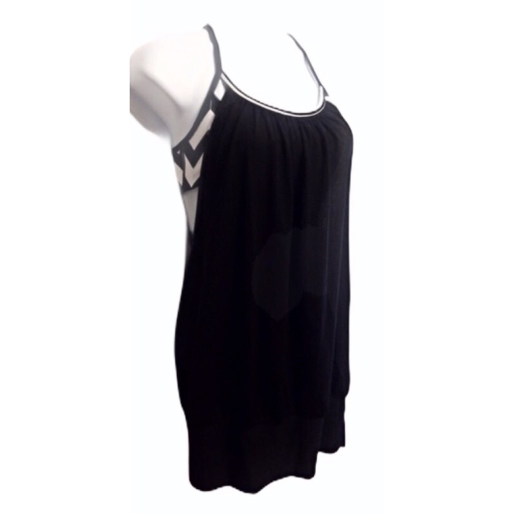 🚫SOLD🚫Lululemon Black Chevron Bra No Limits Tank - Picture 5 of 8